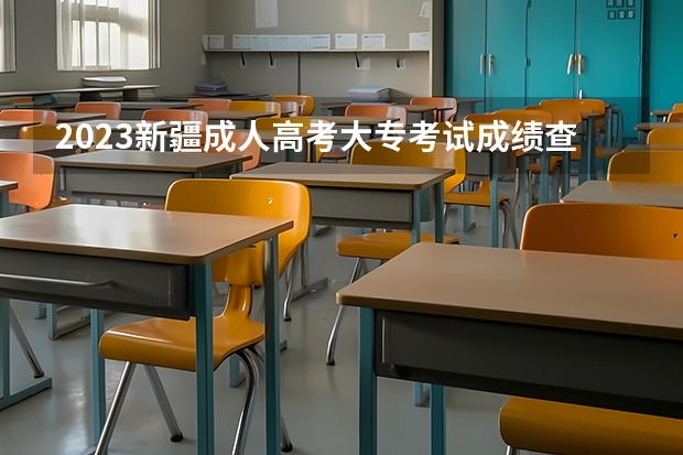 2023新疆成人高考大专考试成绩查询入口在哪 网址是什么?