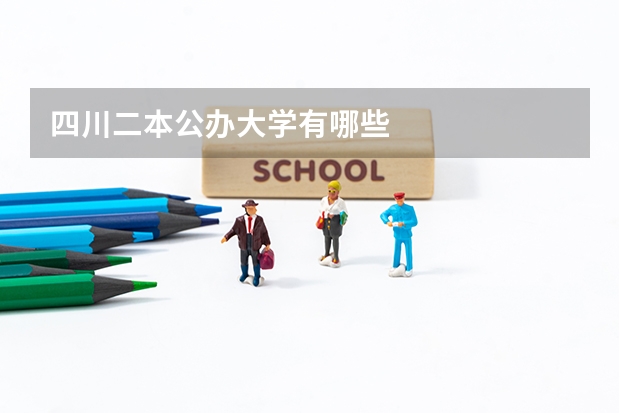 四川二本公办大学有哪些