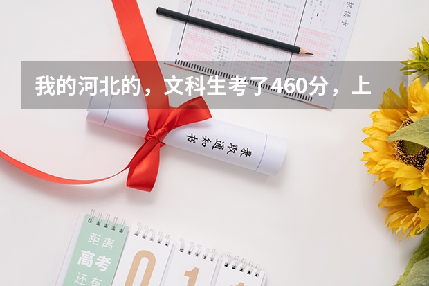 我的河北的，文科生考了460分，上什么学校好