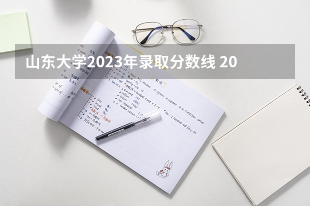 山东大学2023年录取分数线 2023各大学在山东录取分数线