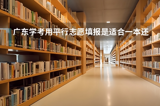 广东学考用平行志愿填报是适合一本还是二本（二本平行志愿有几个？）