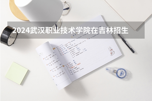 2024武汉职业技术学院在吉林招生计划（招生人数）