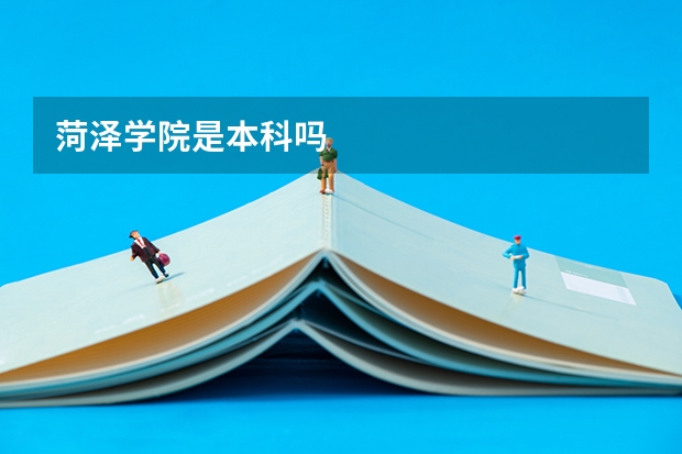 菏泽学院是本科吗