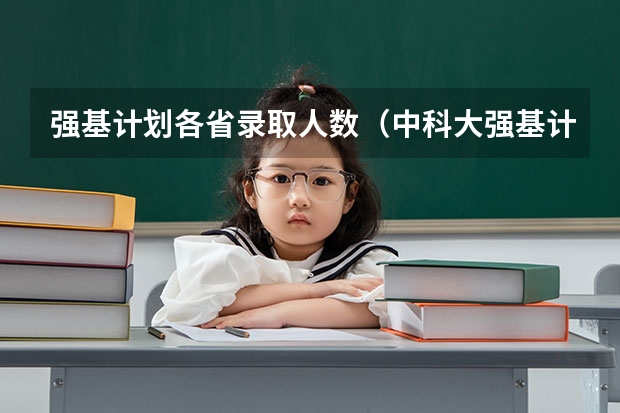 强基计划各省录取人数（中科大强基计划招生人数）