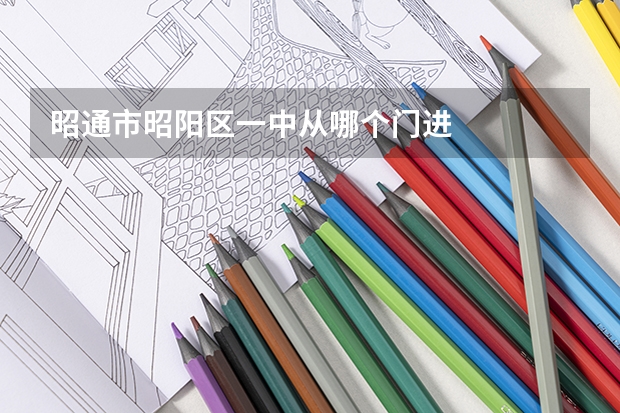 昭通市昭阳区一中从哪个门进