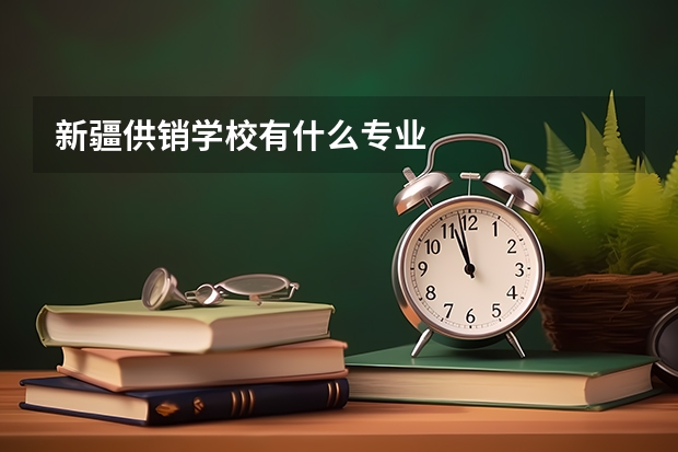 新疆供销学校有什么专业