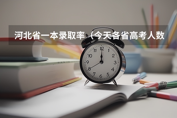 河北省一本录取率（今天各省高考人数）