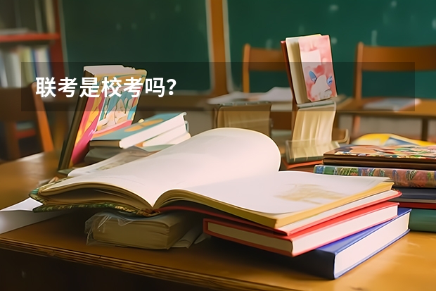 联考是校考吗?