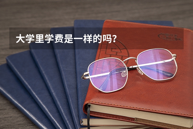 大学里学费是一样的吗？
