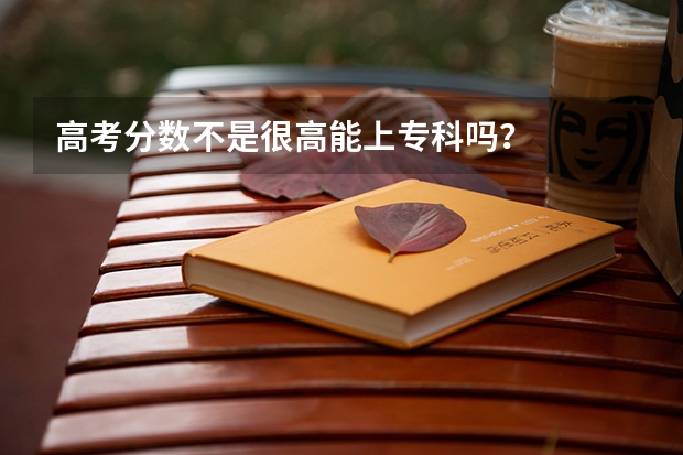 高考分数不是很高能上专科吗?