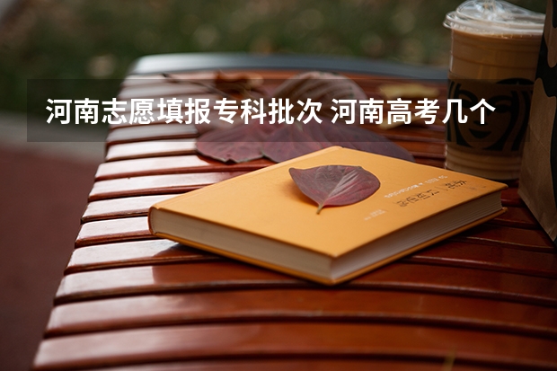 河南志愿填报专科批次 河南高考几个志愿