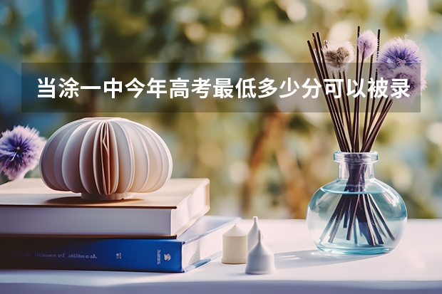 当涂一中今年高考最低多少分可以被录取