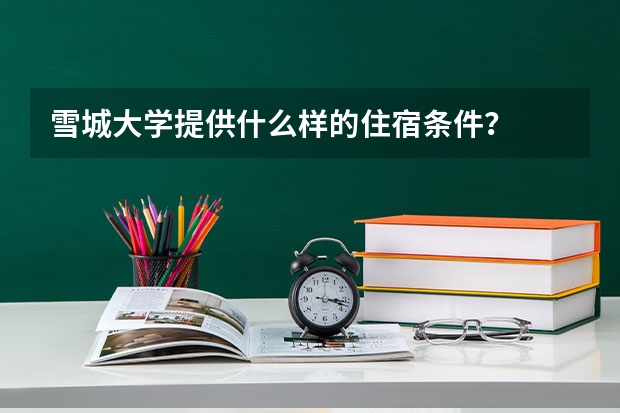 雪城大学提供什么样的住宿条件?