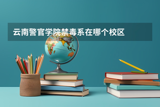 云南警官学院禁毒系在哪个校区