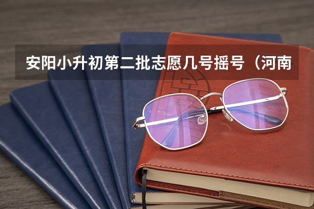 安阳小升初第二批志愿几号摇号（河南安阳市高考状元,河南安阳市文科理科高考状元）