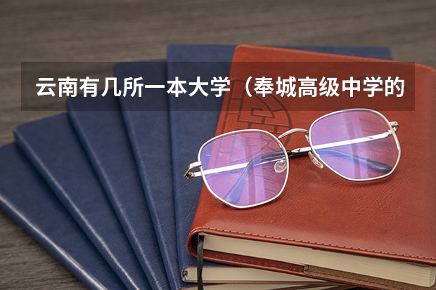 云南有几所一本大学（奉城高级中学的高考录取）