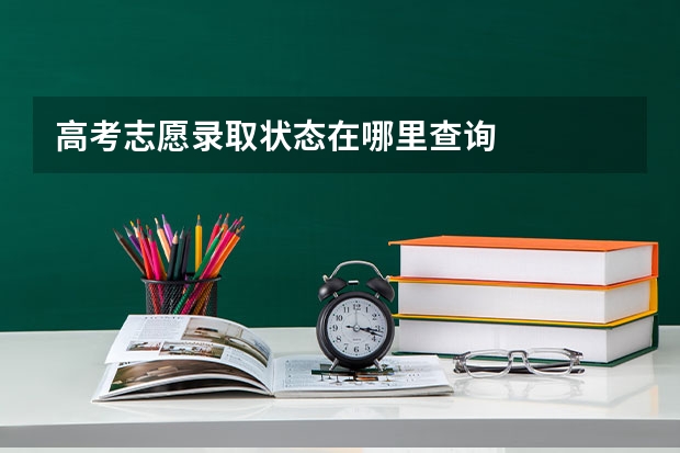 高考志愿录取状态在哪里查询