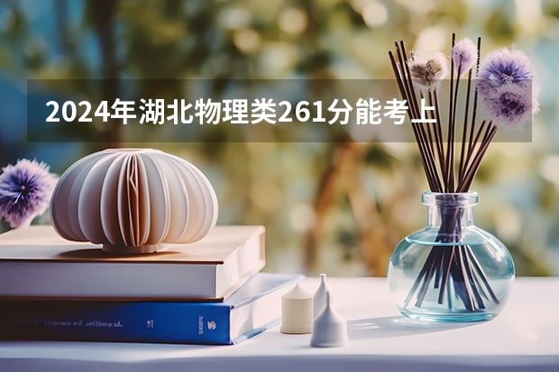 2024年湖北物理类261分能考上什么大学?