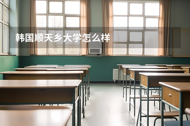 韩国顺天乡大学怎么样