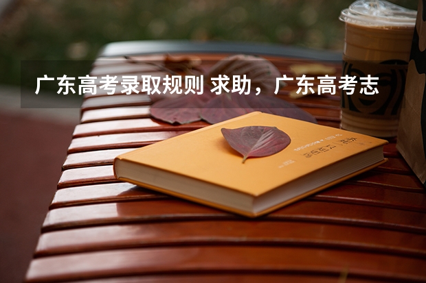 广东高考录取规则 求助，广东高考志愿录取顺序