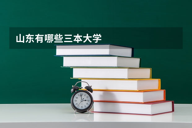山东有哪些三本大学