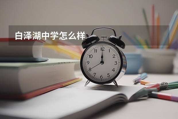 白泽湖中学怎么样