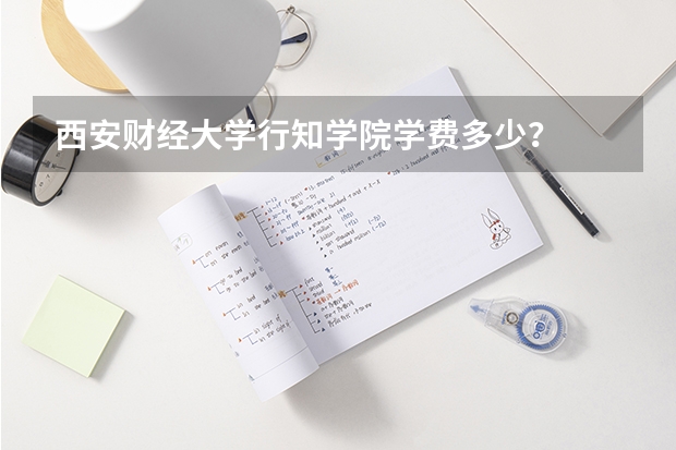 西安财经大学行知学院学费多少？