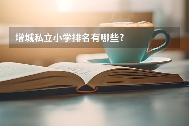 增城私立小学排名有哪些?