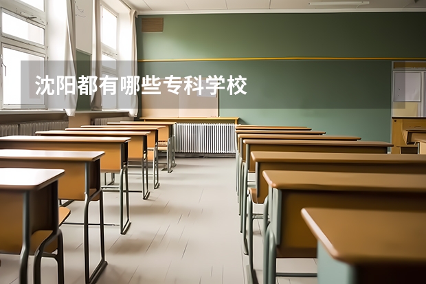 沈阳都有哪些专科学校