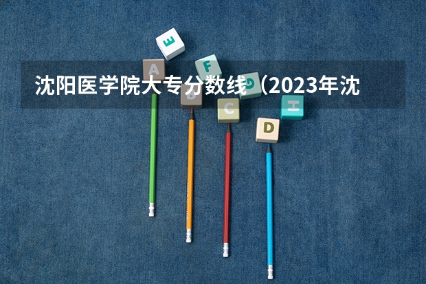 沈阳医学院大专分数线（2023年沈阳医学院专升本分数线）