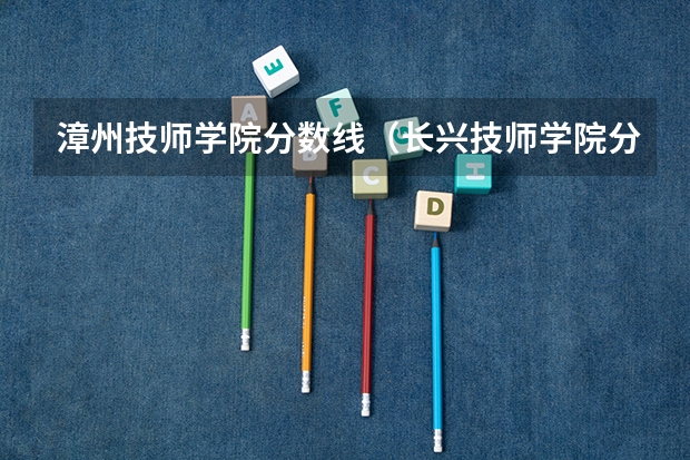 漳州技师学院分数线（长兴技师学院分数线）