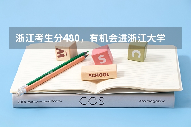浙江考生分480,有机会进浙江大学城市学院/宁波理工吗?