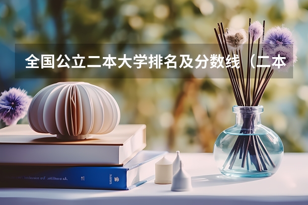 全国公立二本大学排名及分数线(二本法学院排名)