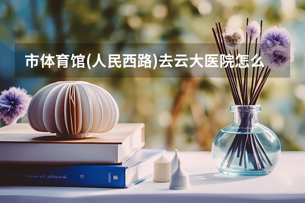 市体育馆(人民西路)去云大医院怎么走