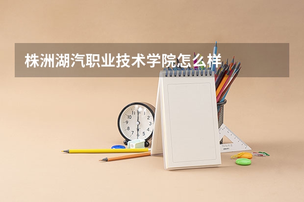 株洲湖汽职业技术学院怎么样