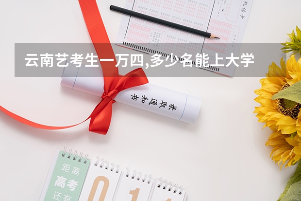 云南艺考生一万四,多少名能上大学