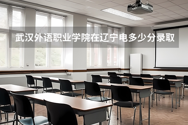 武汉外语职业学院在辽宁电多少分录取分是多少