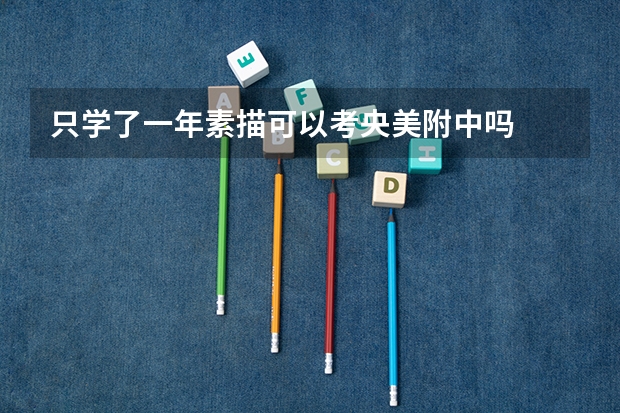 只学了一年素描可以考央美附中吗