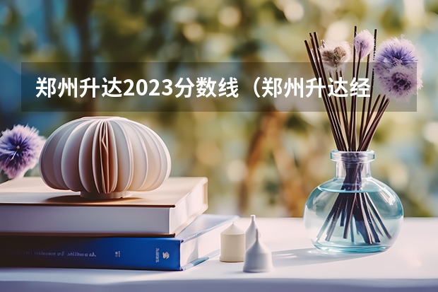 郑州升达2023分数线（郑州升达经贸管理学院艺术类录取分数线）