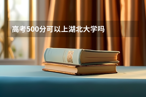 高考500分可以上湖北大学吗