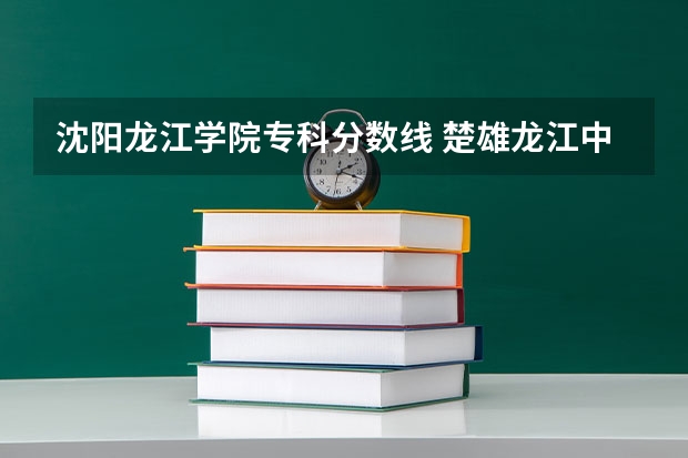 沈阳龙江学院专科分数线 楚雄龙江中学录取分数线