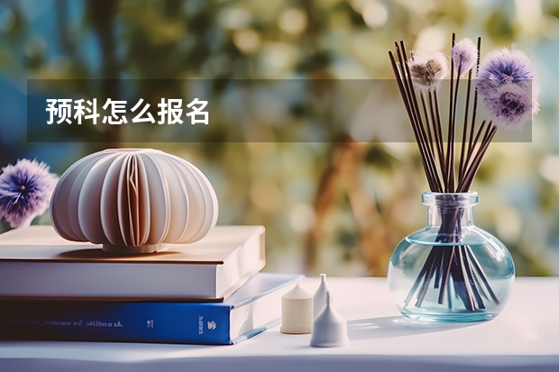预科怎么报名