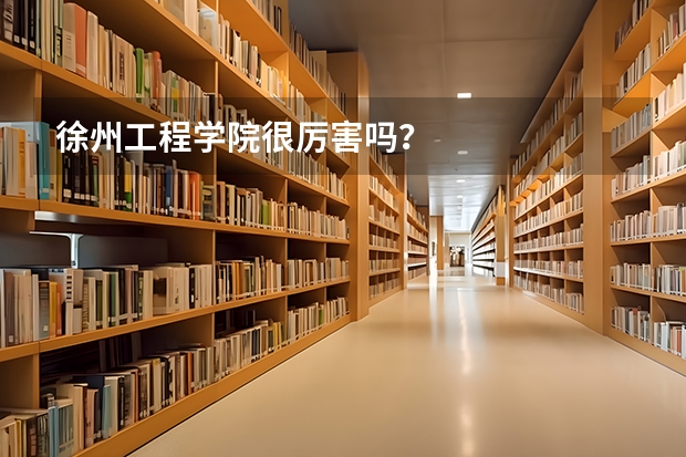 徐州工程学院很厉害吗？