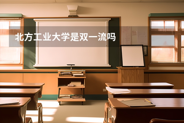 北方工业大学是双一流吗