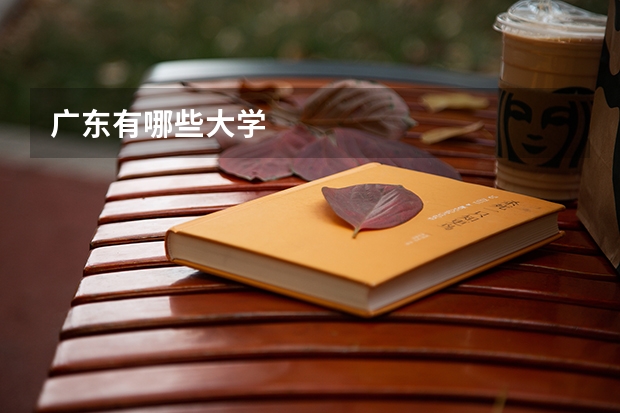 广东有哪些大学
