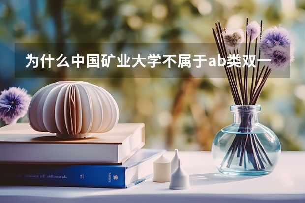 为什么中国矿业大学不属于ab类双一流高校