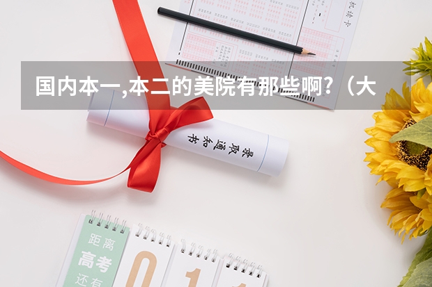 国内本一,本二的美院有那些啊?(大连鲁迅美术学院)