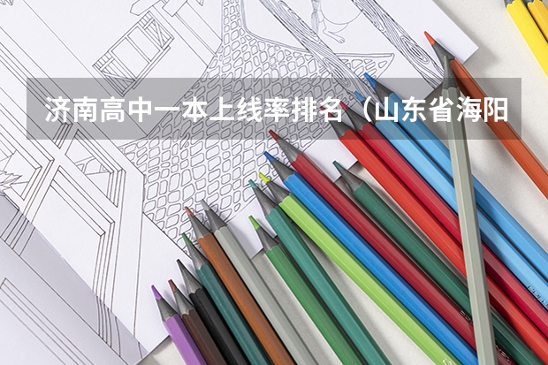 济南高中一本上线率排名（山东省海阳市一中和四中的高考升学率）