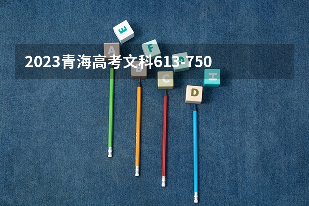 2023青海高考文科613-750可以上什么大学