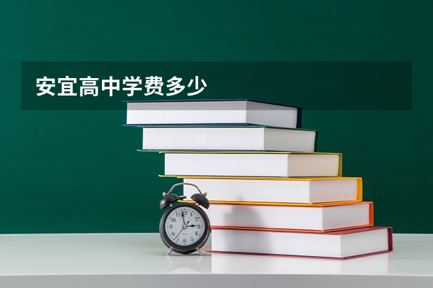 安宜高中学费多少